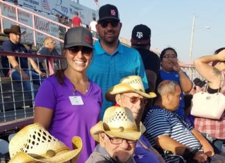 Residents in Dodge City Enjoy the Rodeo