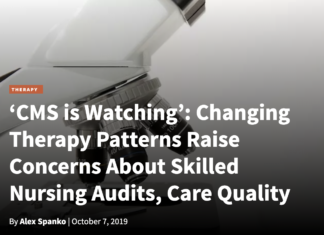 CMS Watching Changes in Therapy Patterns with PDPM