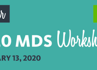 Don’t Miss the 2020 MDS Workshop Next Week