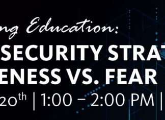 Upcoming Webinar for Cybersecurity Month: Cybersecurity Strategy: Awareness vs. Fear