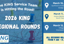 Join the KING Service Team at Regional Rounds Across the State