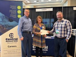 Central National Bank Supports Aging Services Workforce Through Foundation Donation